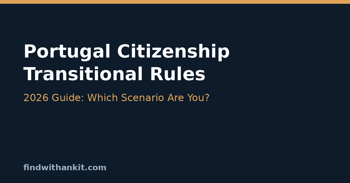 transitional rules 2026 explained